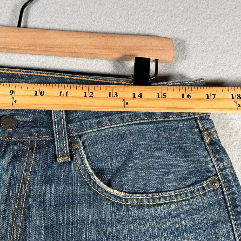 Levis 559 Relaxed Straight Jeans Mens 32x30 Blue Medium Wash Denim 100% Cotton